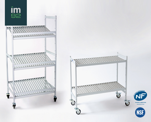 Carrelli espositori Italmodular